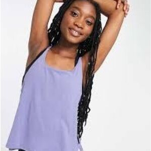 adidas Purple Workout Tank Top